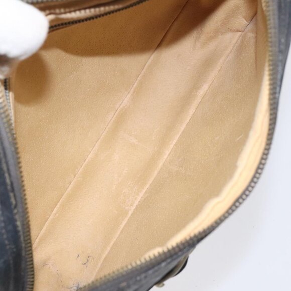 GUCCI GG Supreme Sherry Line Shoulder Bag PVC Navy Red - Picture 11 of 16